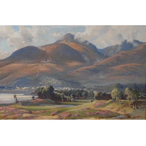 Samuel John Lamorna Birch (1869 - 1955) Mourne Mountains