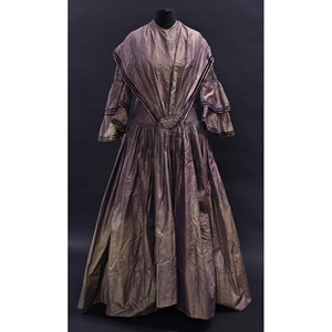 A mid 19th Century lady's gown