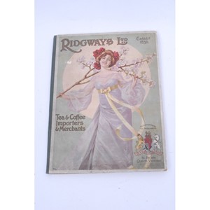 Ridgways Ltd - an early 20th century advertising blotter