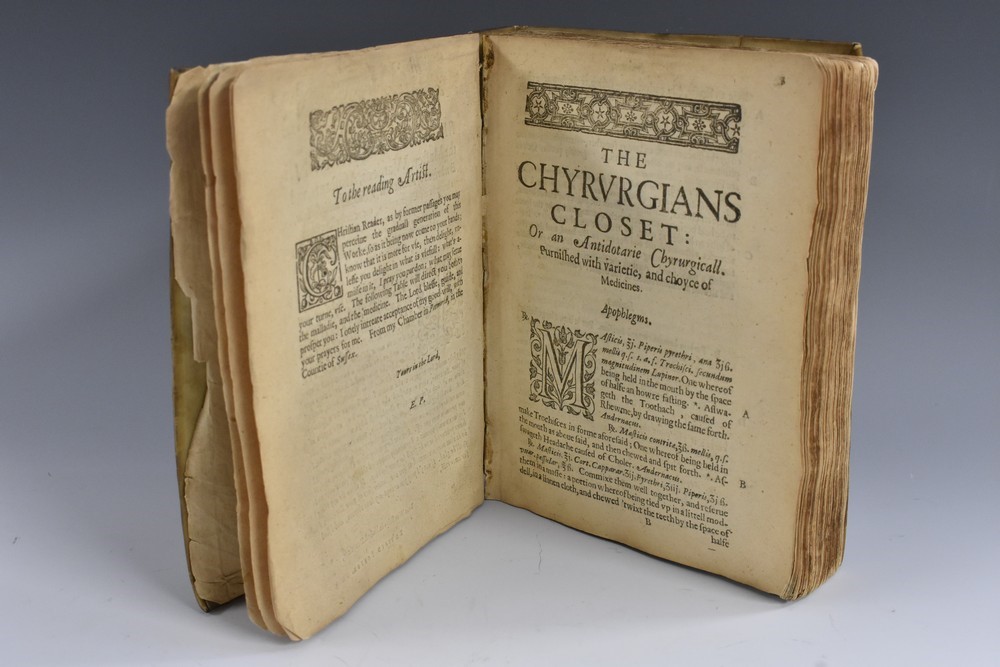 Bonham (Thomas), The Chyrurgians (sic) Closet: