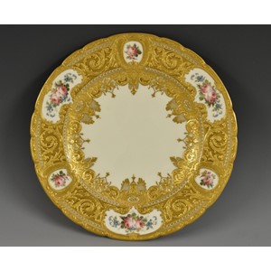 A fine Royal Crown Derby cabinet plate