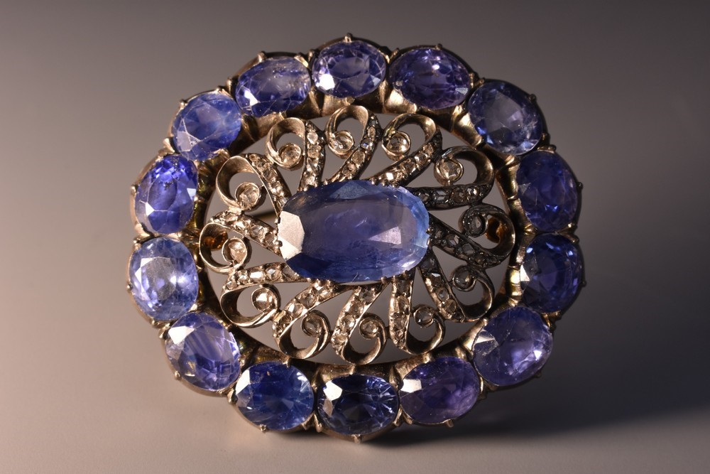 A Victorian sapphire