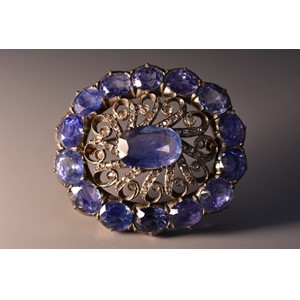 A Victorian sapphire