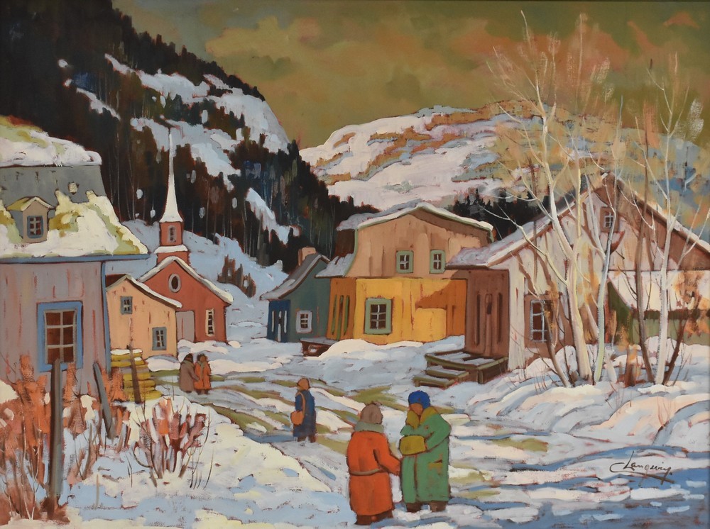 Claude Langevin (Canadian Artist, b. 1942)