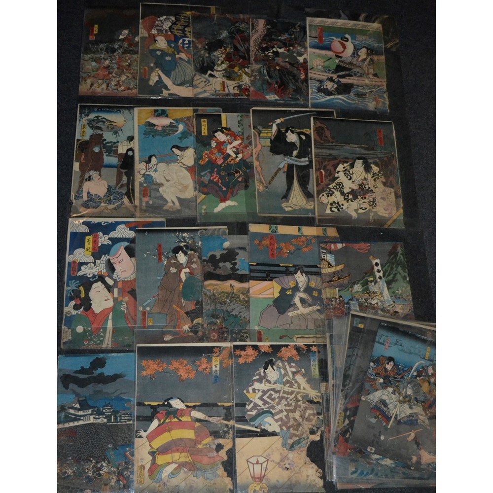 Japanese School (Meiji Period), Warriors of the Shogunate Advancing