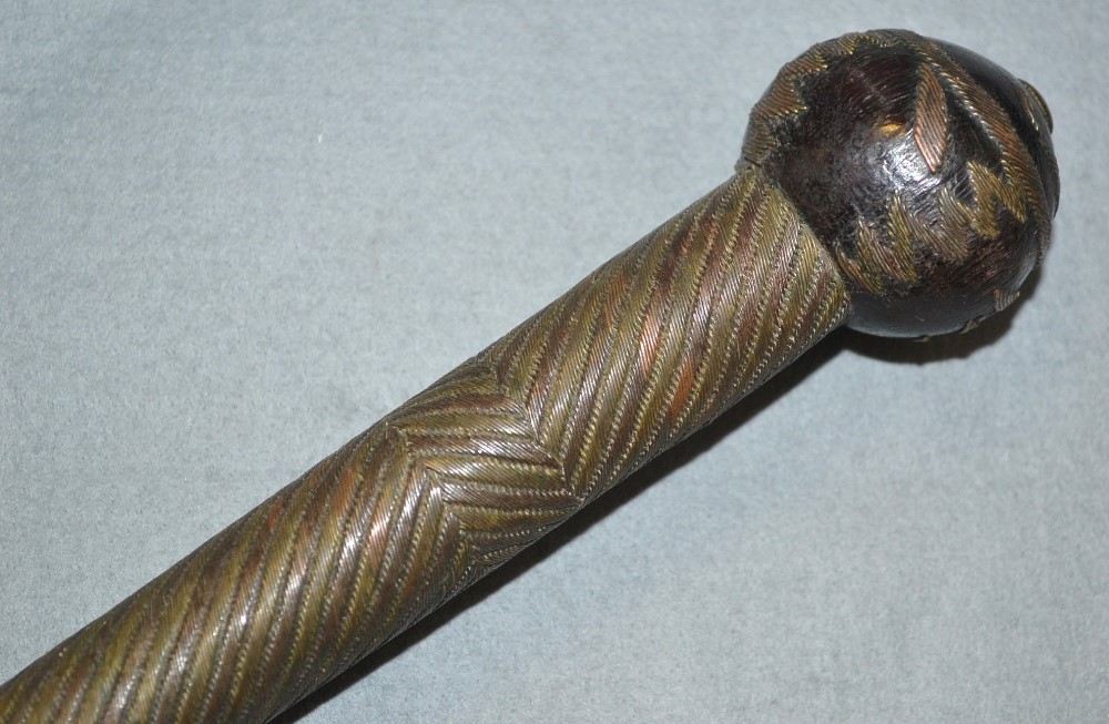 Tribal Art - a Zulu status stick