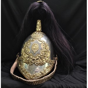 British Victorian 1871 Pattern South Salopian Yeomanry Helmet