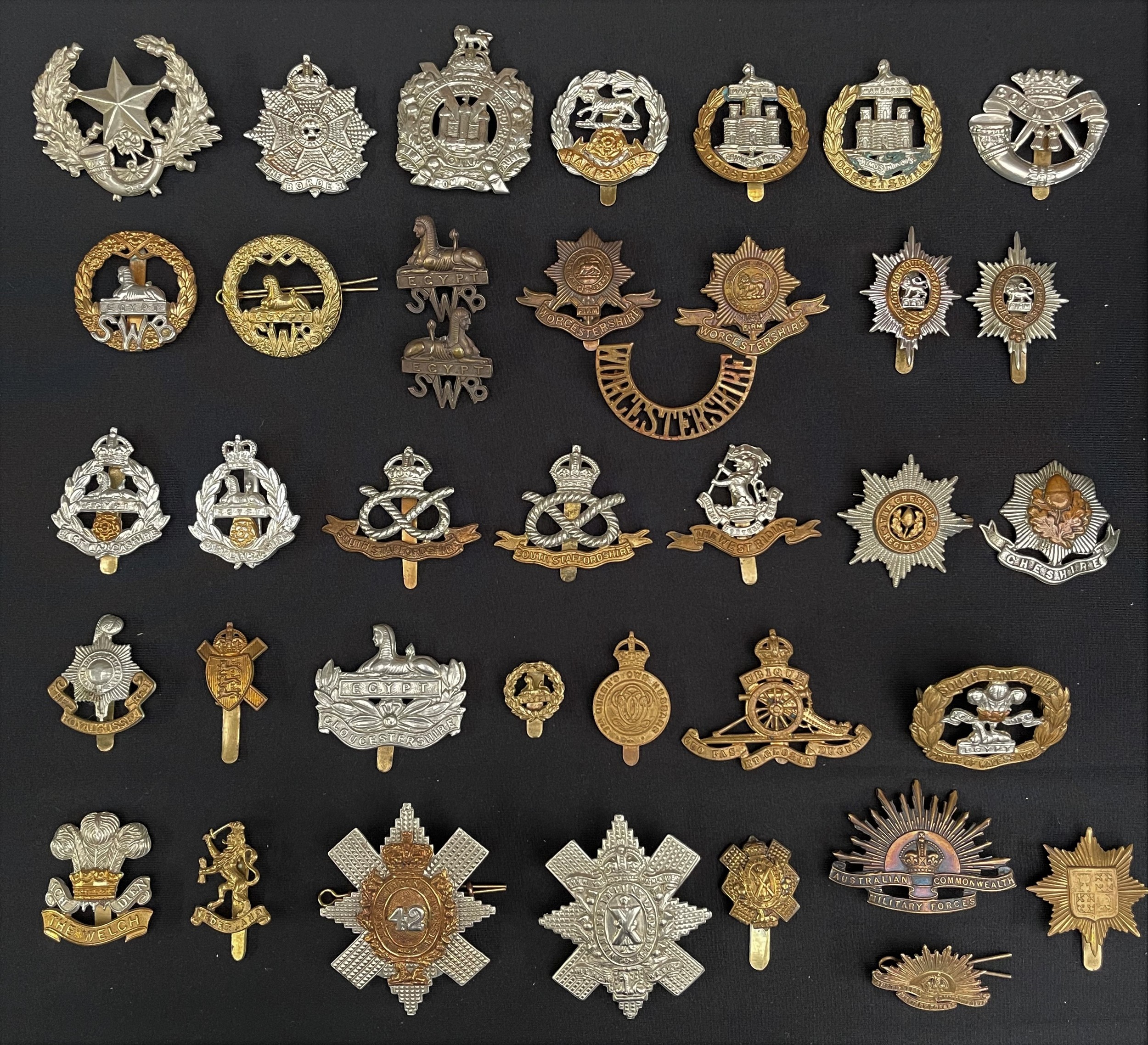 WW2 British Cap badges
