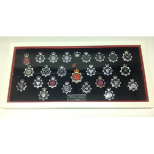 British Police cap badges