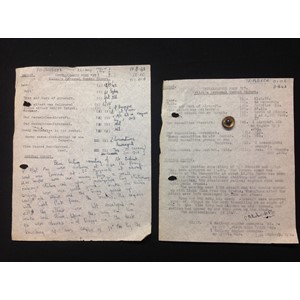 WW2 RAF Rare Intelligence Form F
