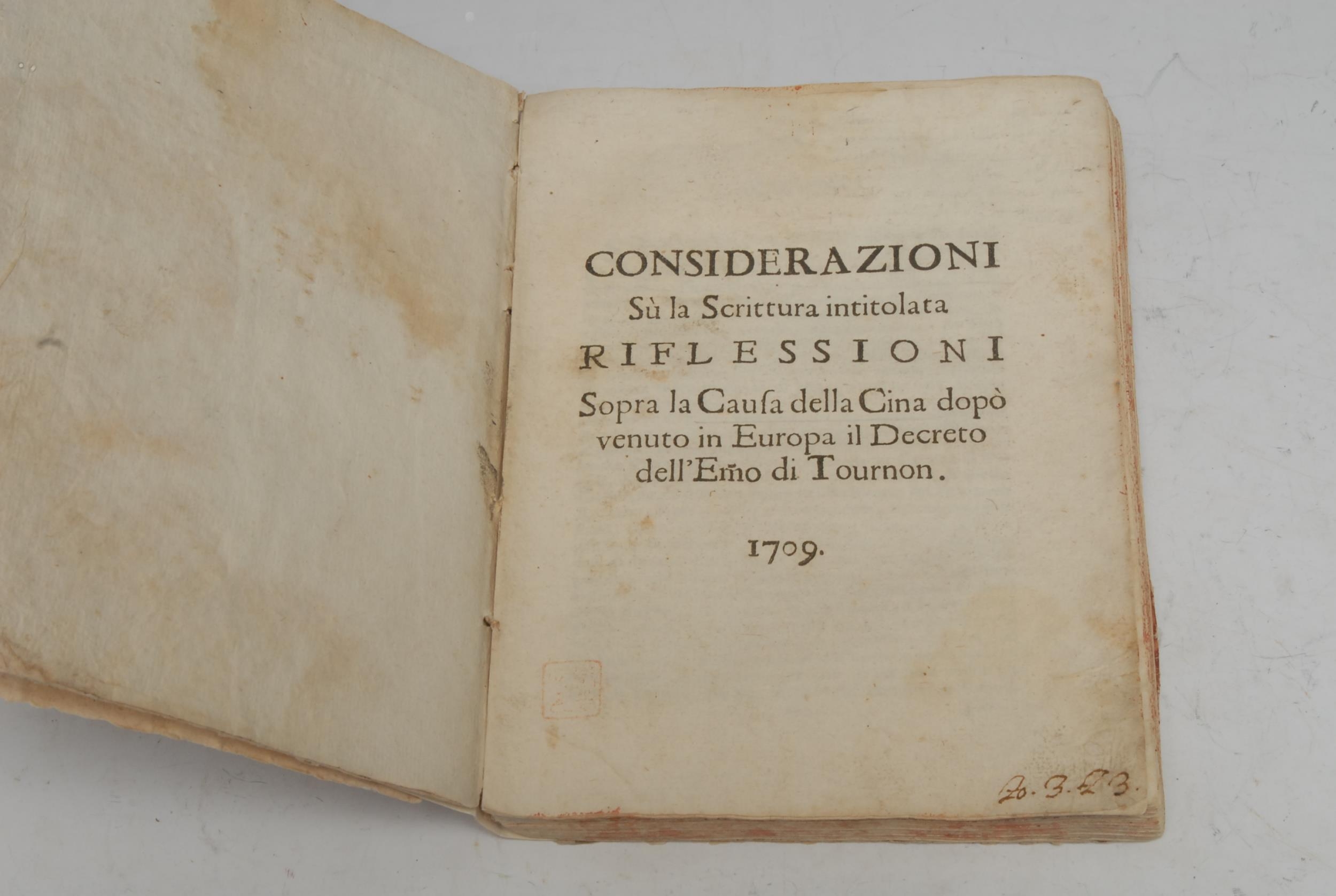 China, the Chinese Rites Controversy, the Roman Catholic Church and the Dominicans (Order of Preachers)
