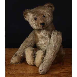 A rare Steiff (Germany) golden mohair purzelbär/somersaulting or tumbling novelty teddy bear