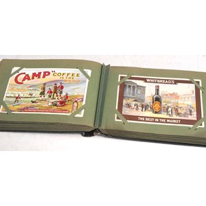 Advertising postcards - an exceptional album