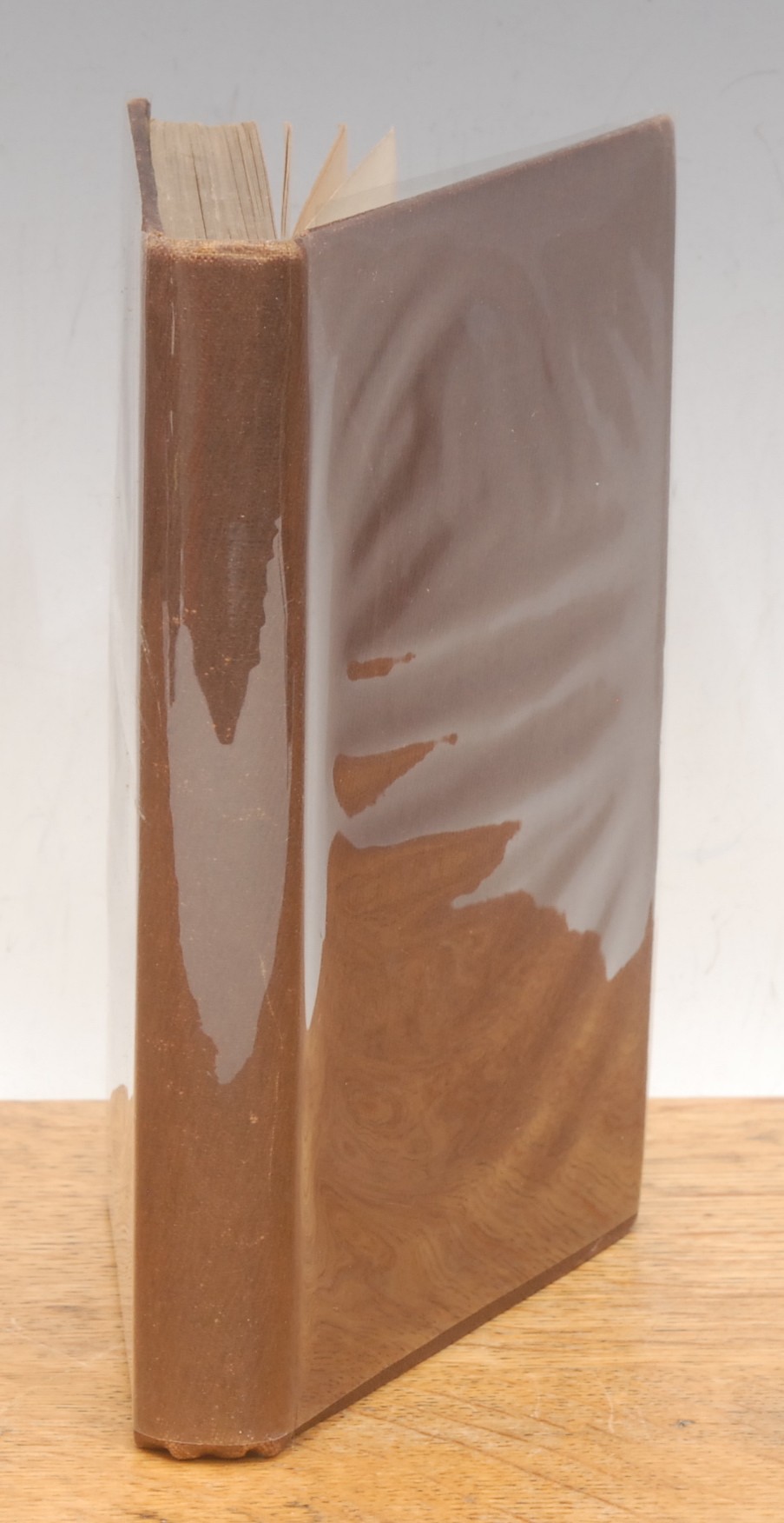 Book – Uranian interest: Nicholson (John Gambril Francis 1866-1931) Love in Earnest, London, Elliot Stock,1892, 18mo, xiv + 230pp, first issue sheets rebound for the author in maroon boards, signed presentation copy to Robert Allan, 1900 (1)