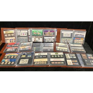 Stamps - QEII 1971 - 2019 presentation pack collection in ten binders, appears complete, f/v approx £2500
