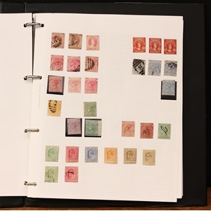 Stamps - excellent QV-GV British Empire collection, A-J in binder, mint and used, hundreds of stamps