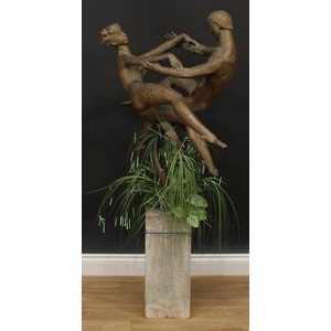 Thomas Bayliss Huxley-Jones (14 March 1908 – 10 December 1968)  Joy of Life fibre glass maquette, 139cm high overal