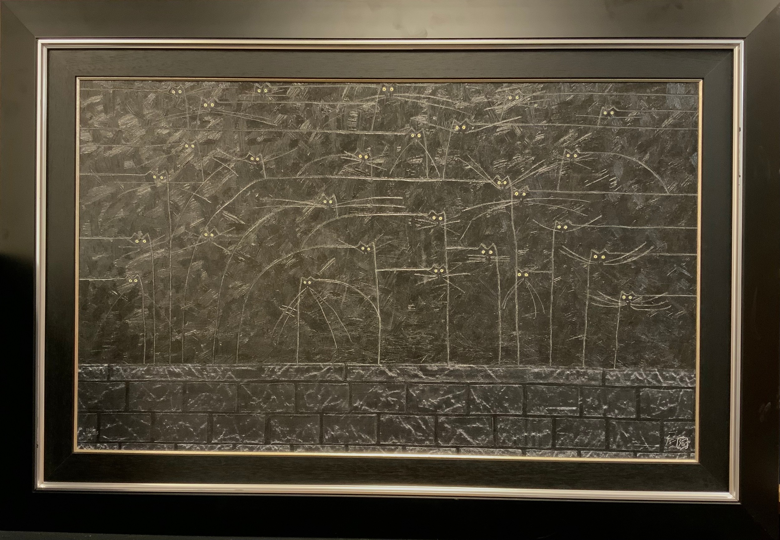 Govinder Nazran (British 1964-2008), by and after, The Midnight Hour, limited edition Giclee on canvas, 143/295, Washington Green publishing, issued Spring 2005, 61cm x 100cm, with certificate