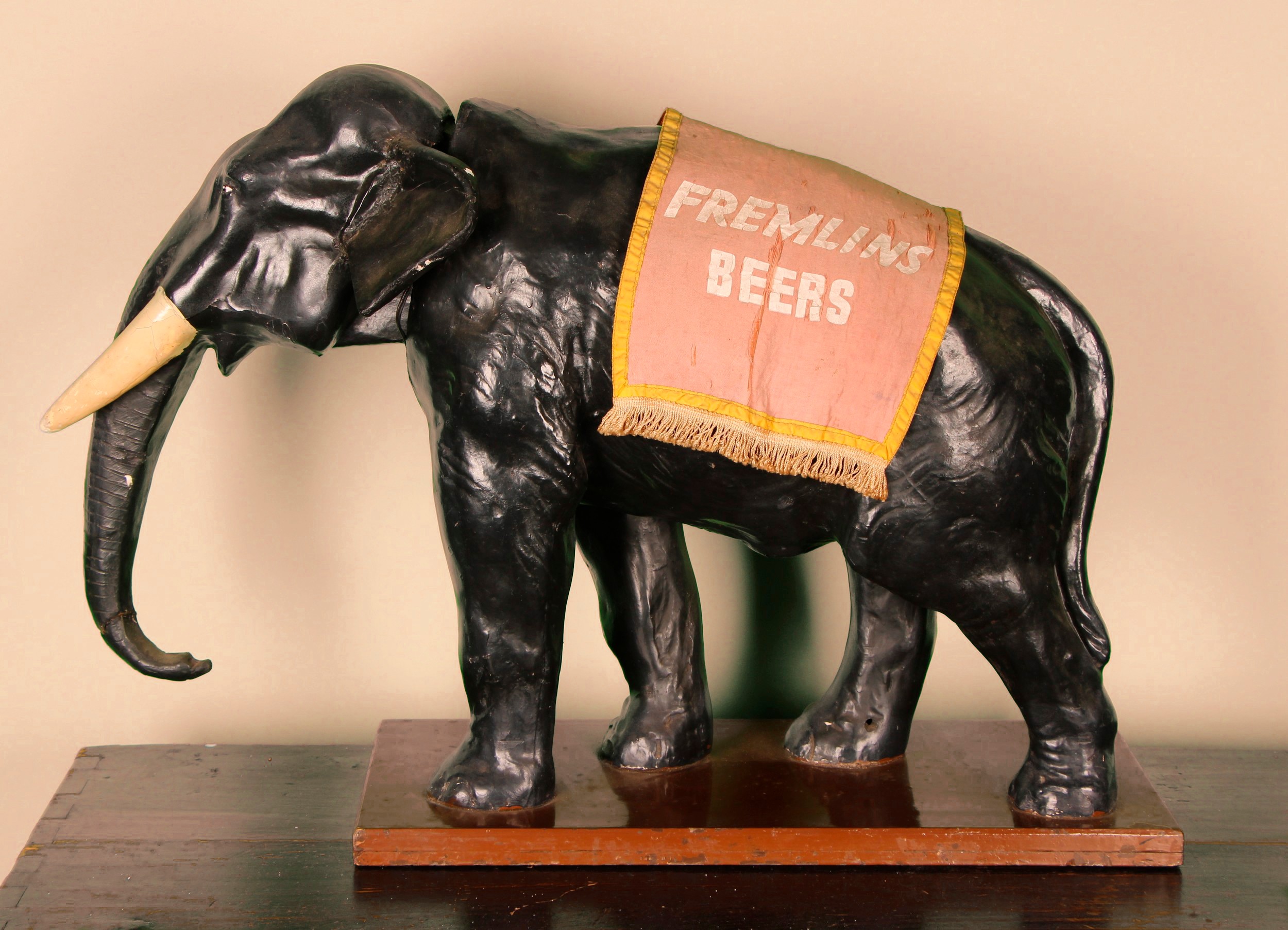 A mid 20th century composition shop display automaton, Fremlins Beers