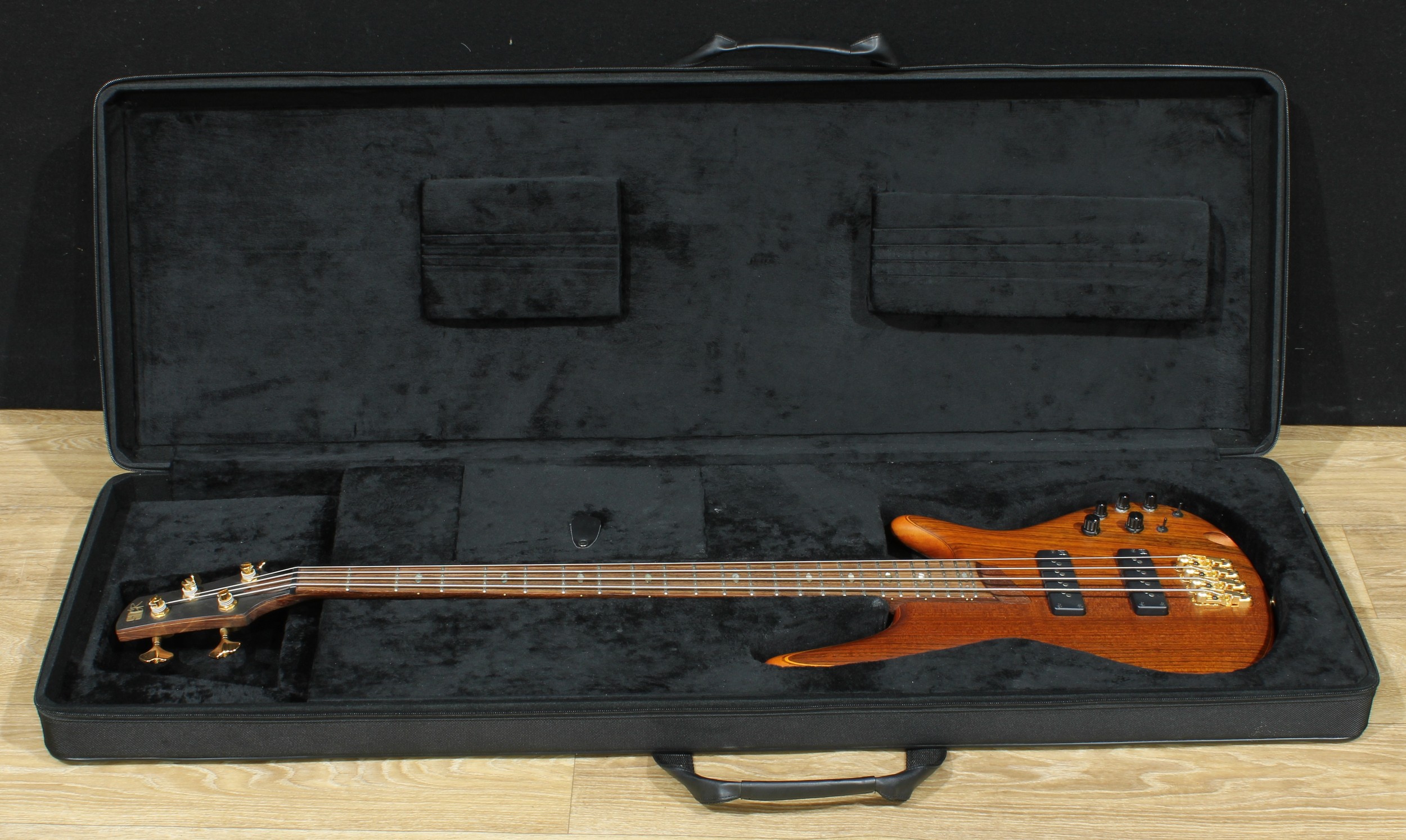 An Ibanez Premium SGDR electric guitar, made in Indonesia, numbered A0251C, 111cm long, cased
