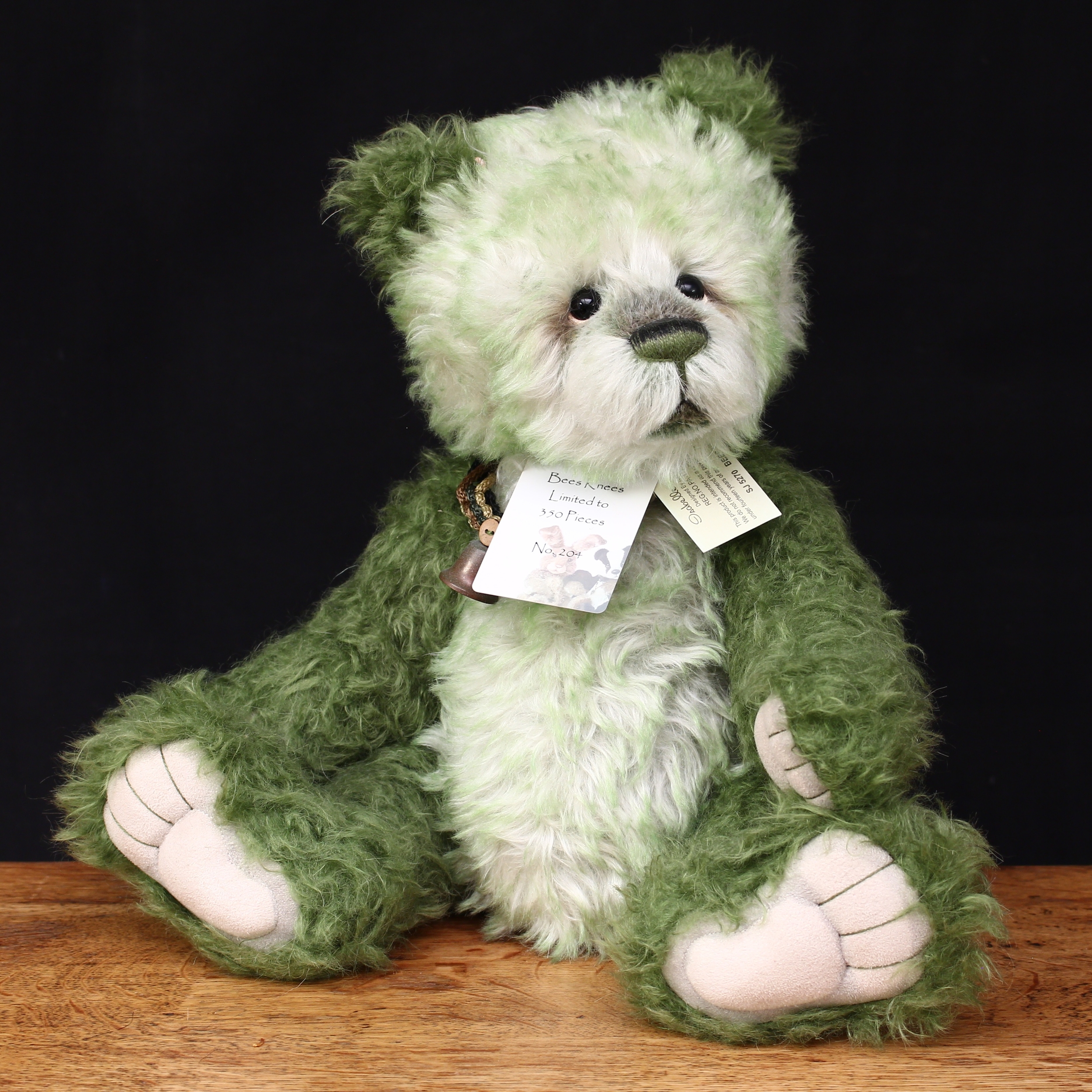 Charlie Bears/Isabelle Collection SJ5270 Bees Knees Panda teddy bear, from the 2013 Isabelle Collection, 46cm high with tags, Limited Edition No.204 of 350