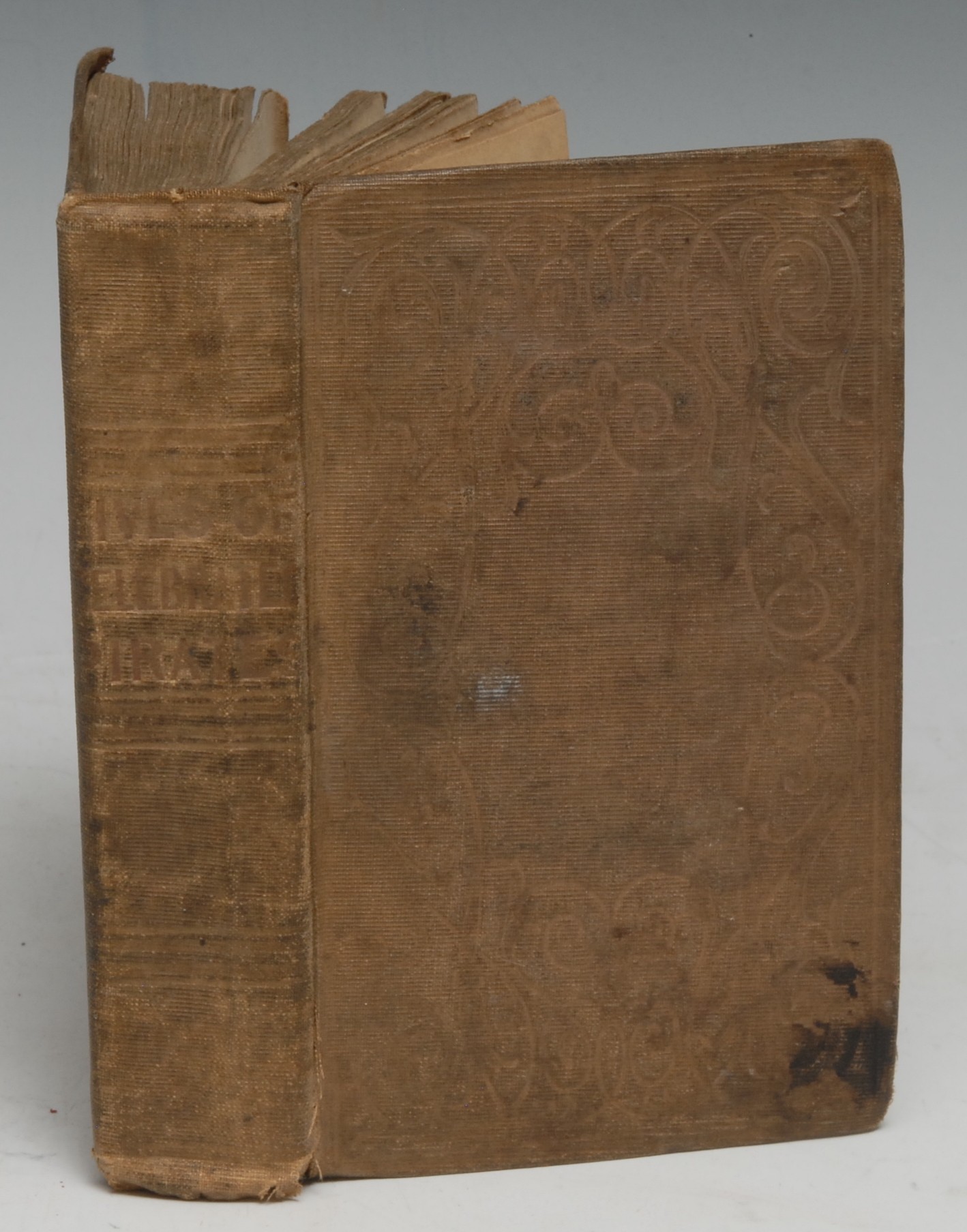 Piracy - Provincial Imprint, Douglas (T.), Lives and Exploits of the Most Celebrated Pirates and Sea Robbers, first edition, Newcastle-Upon-Tyne: Published by W. & T. Fordyce, 1841, pp: vi, 349, [1] (blank), [ii] (publisher's catalogue), contemporary cloth, 12mo, [1]