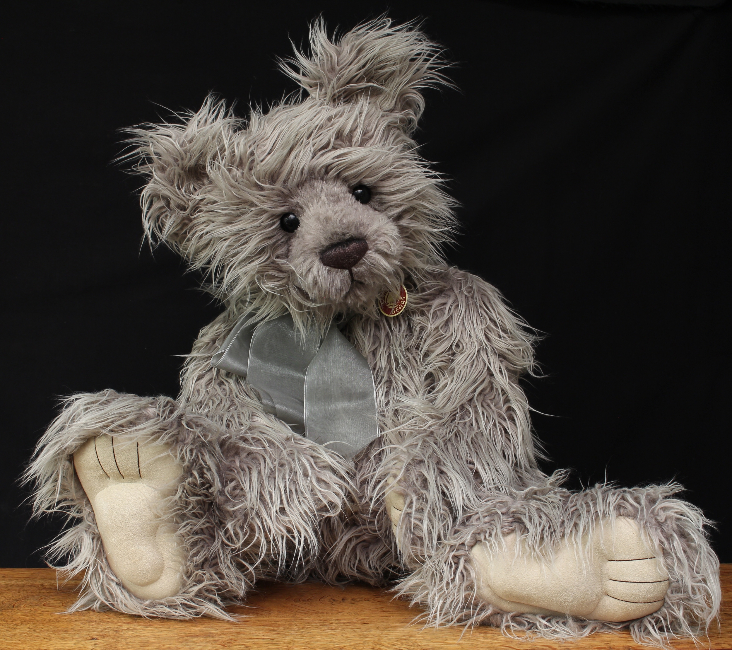 Charlie Bears CB604764 Chumley teddy bear, from the 2010 Charlie Bears Plush Collection, designed by Isabelle Lee, 84cm high with swing tags