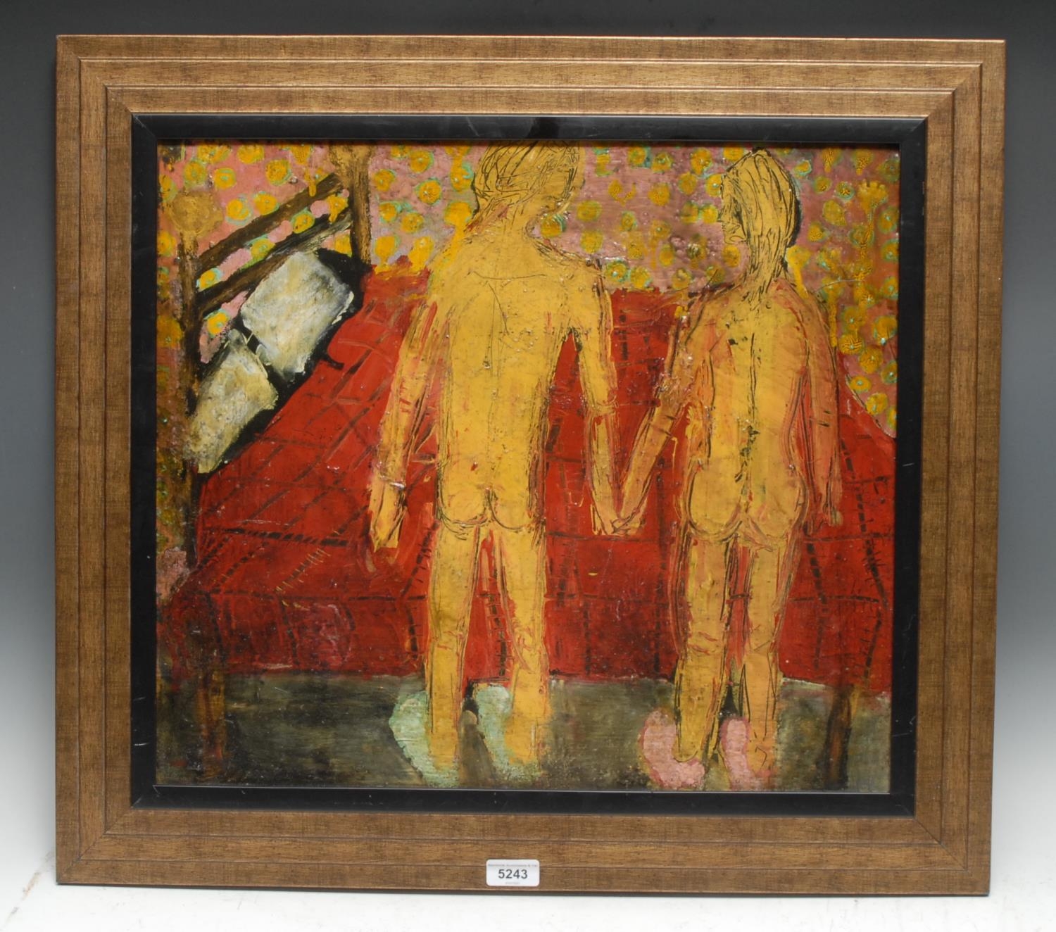 Joan Eardley Bedtime oil on board, 46cm x 53cm