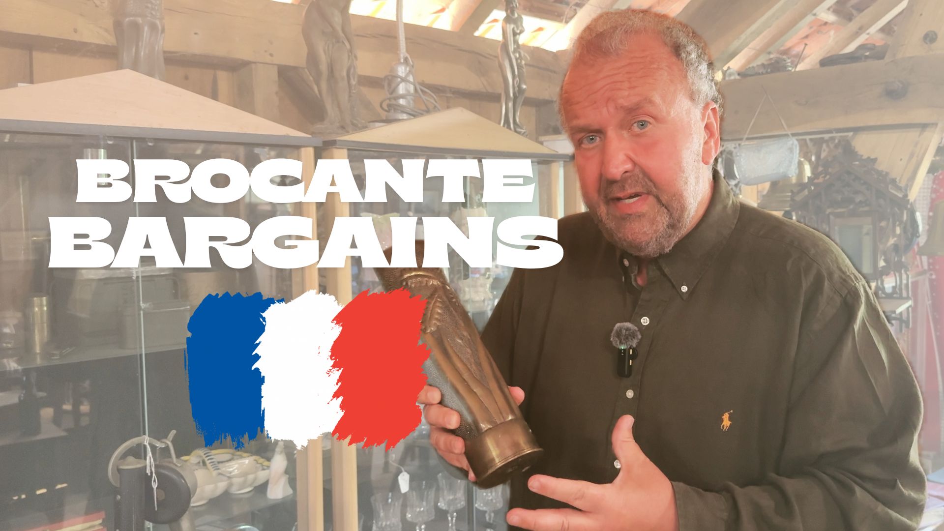 Rural French BROCANTE packed with ANTIQUES Image