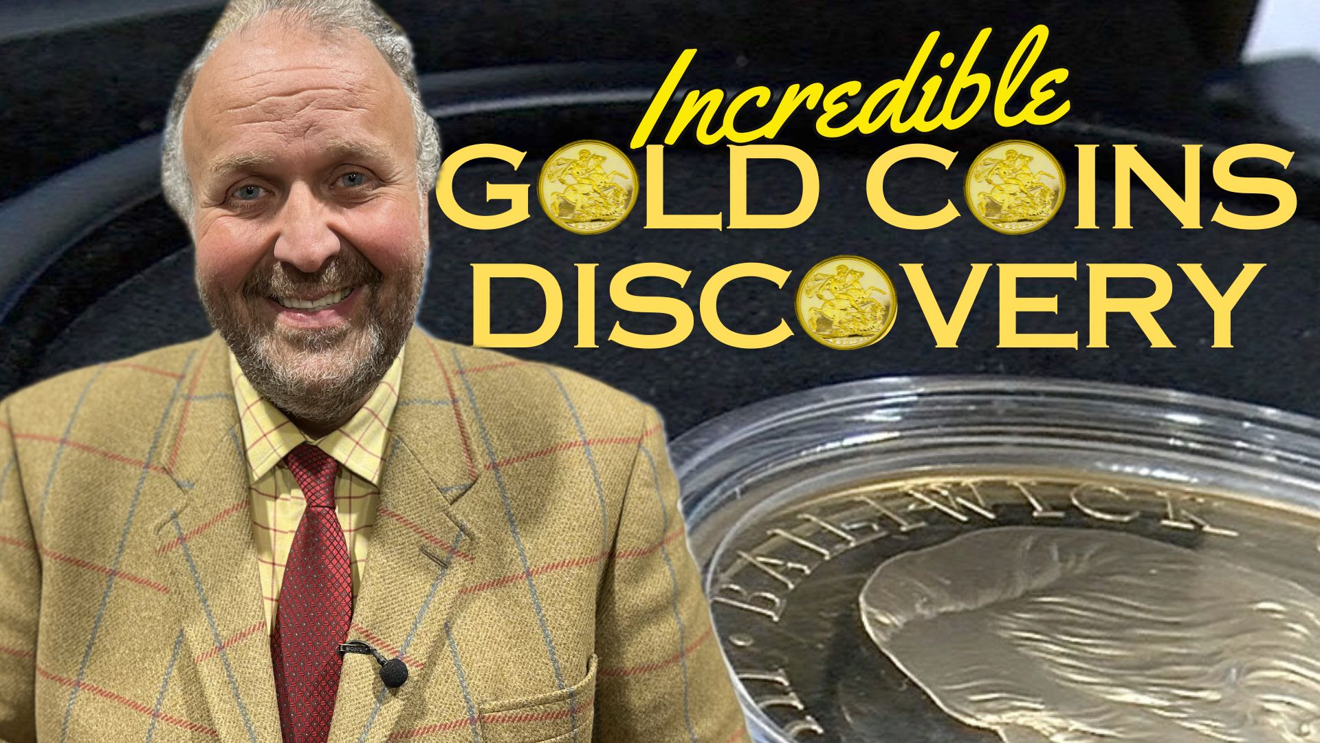 TREASURE box found under the stairs is full of GOLD Image