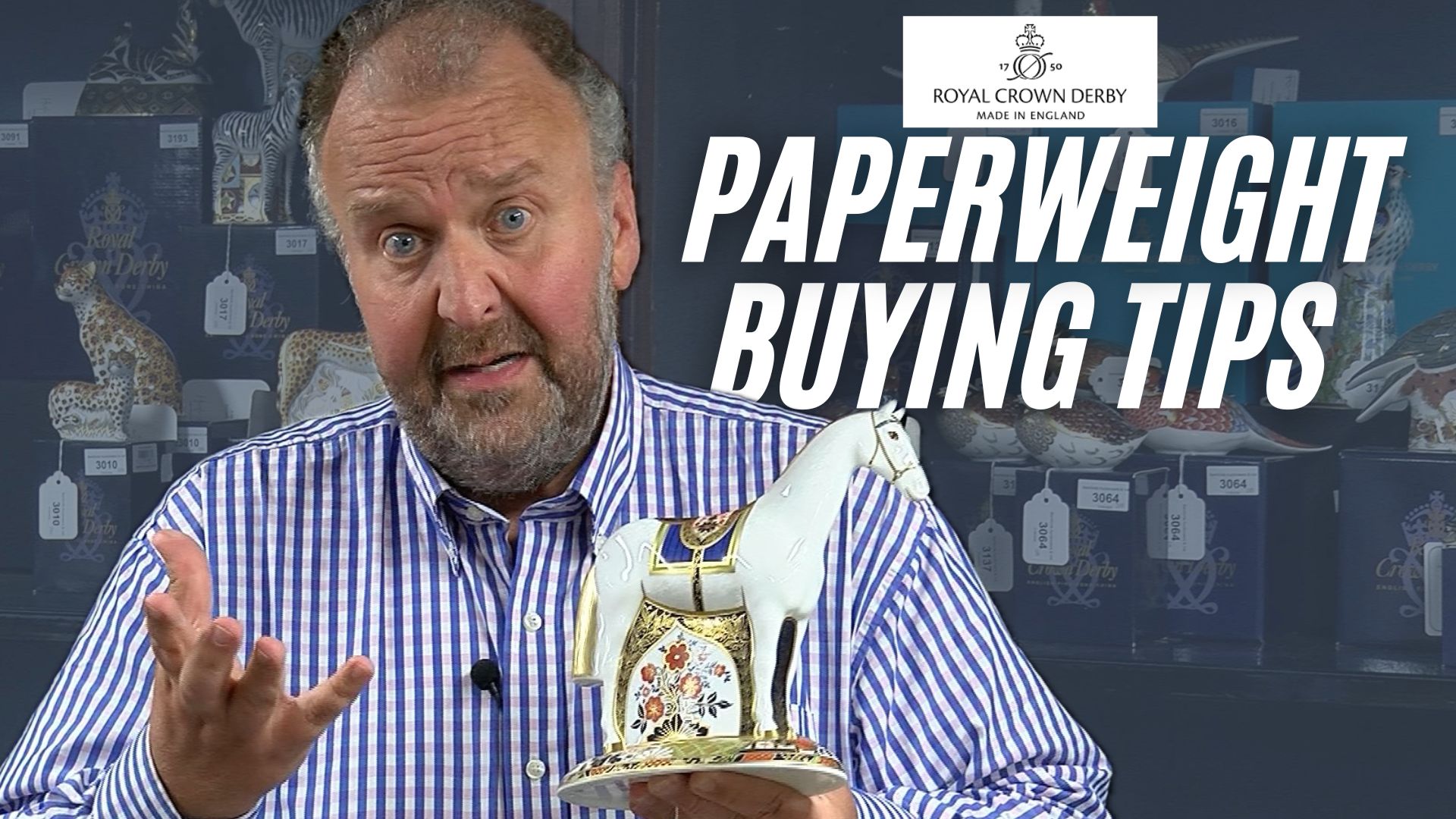 How to spot a GREAT Royal Crown Derby PAPERWEIGHT Image