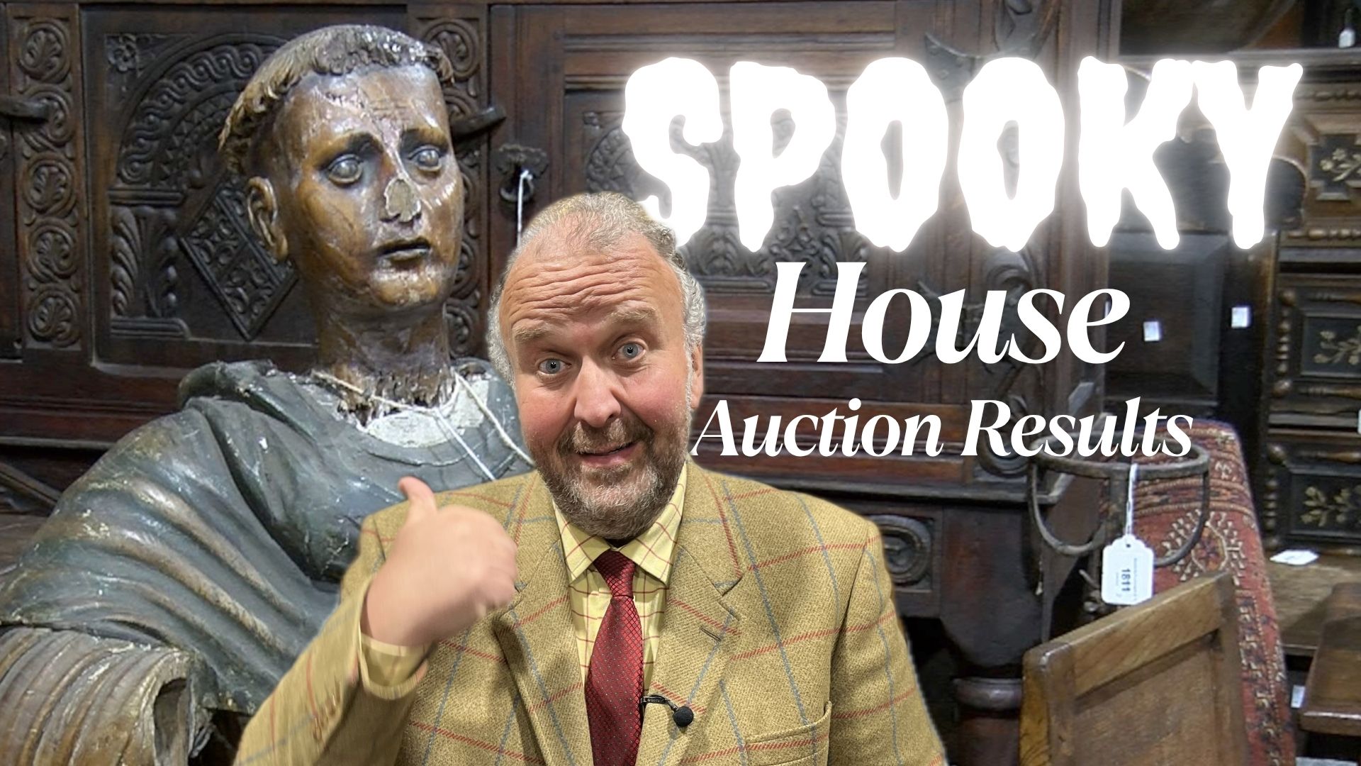 Spooky House Auction Results & A Very Rare Sampler Image